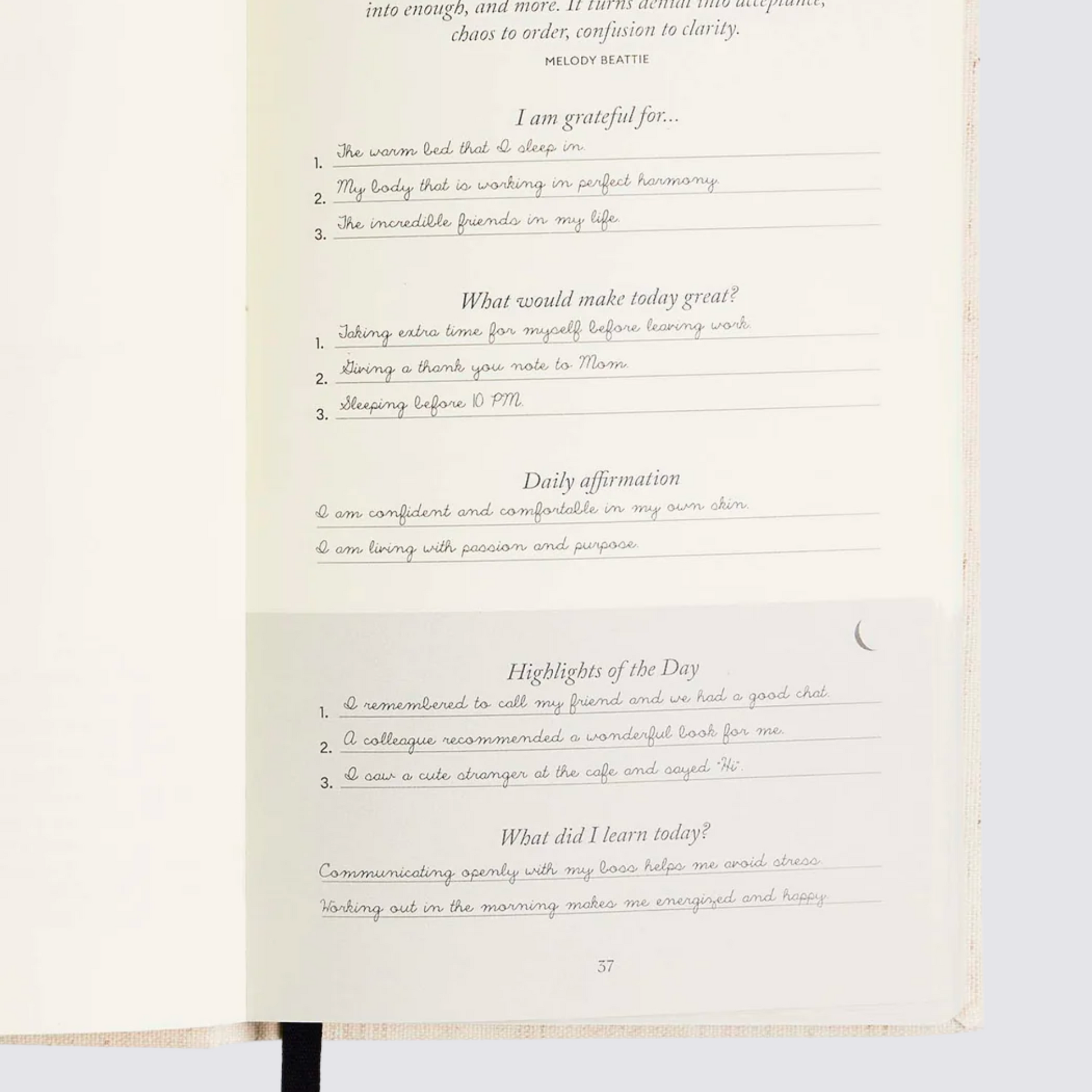 Five Minute Journal - Oat