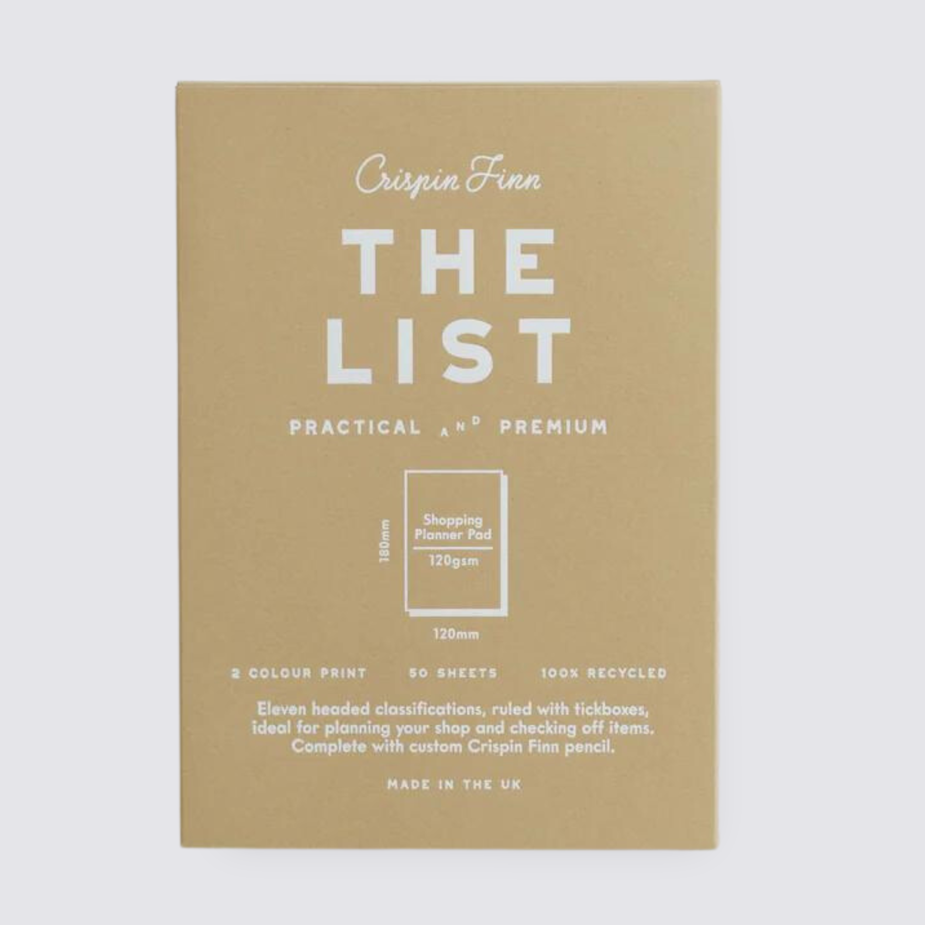 The List Pad and Pencil