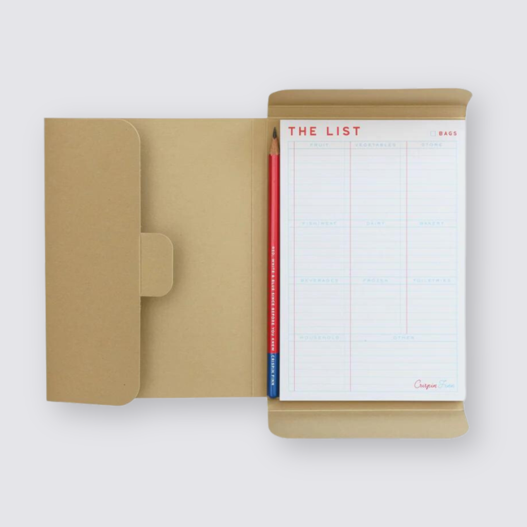 The List Pad and Pencil