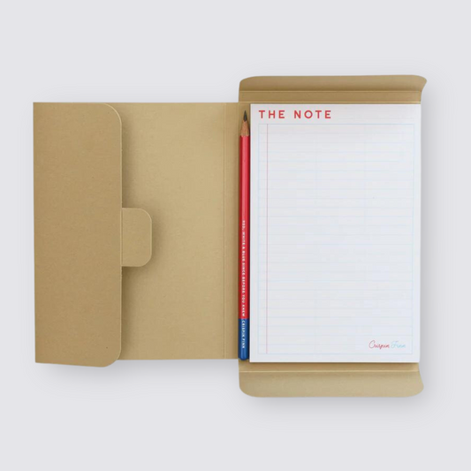 The Note Pad and Pencil