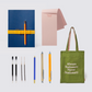 Ultimate Stationery Stash - Azurite / Plain Paper