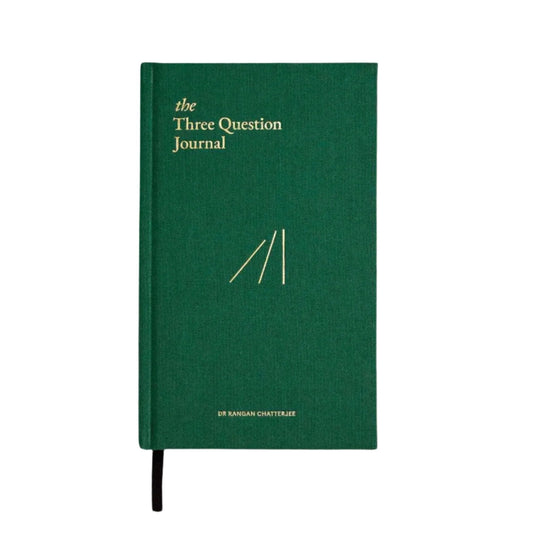 The Three Question Journal - Green