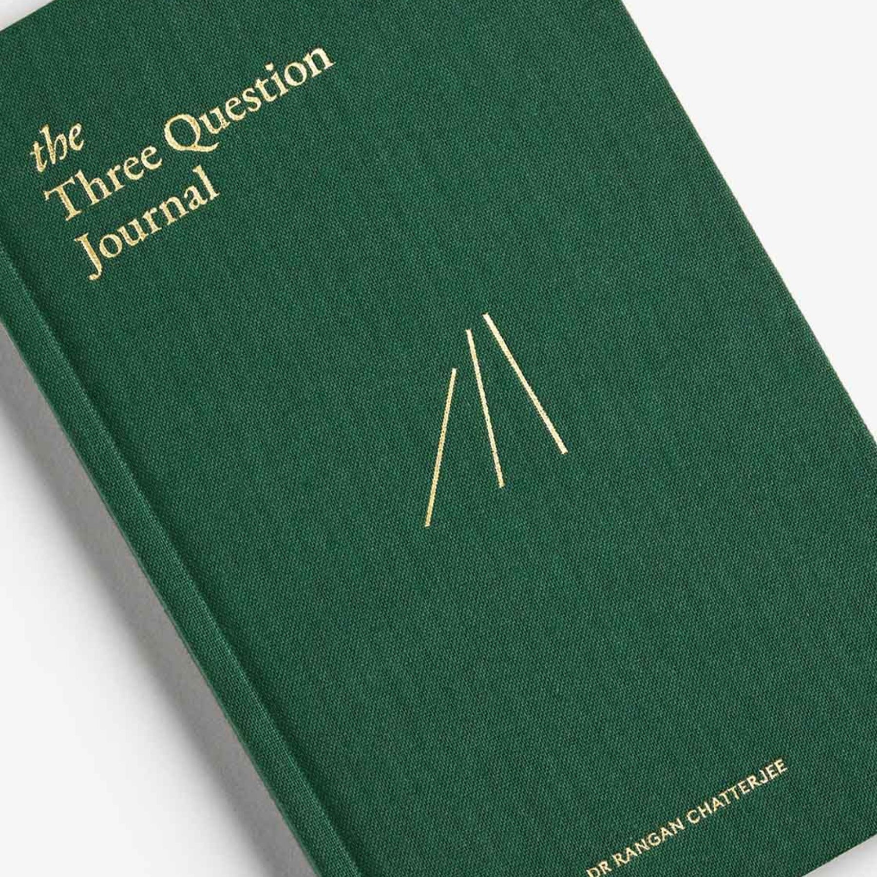 The Three Question Journal - Green