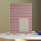 Lilac Notem notebook with ruled sheets. Designed in Denmark
