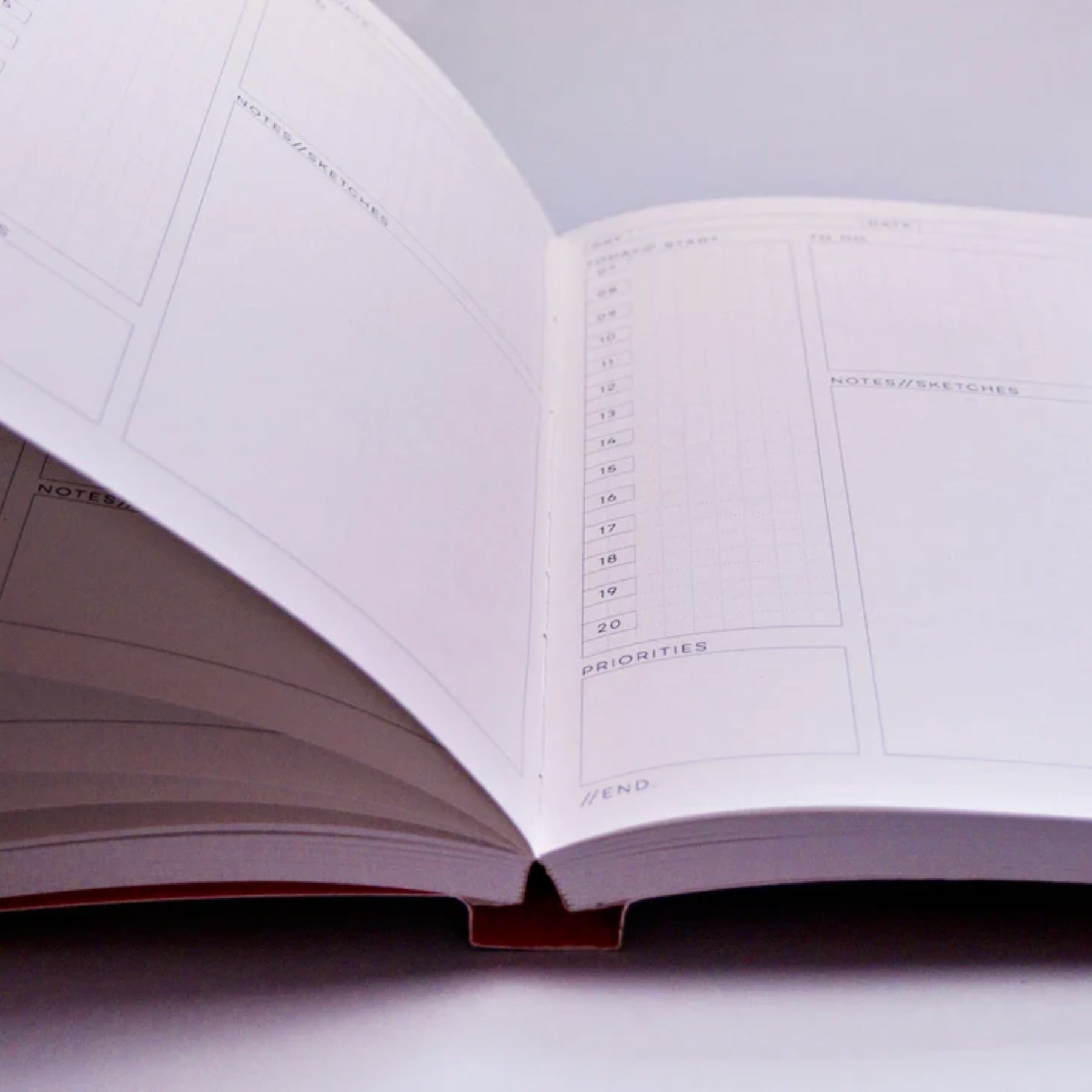 Daily Undated Planner A5 - Flora No. 1