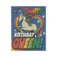 Unicorn Queen Birthday Card