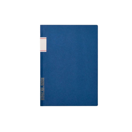 New Vintage Notebook Ruled - Blue