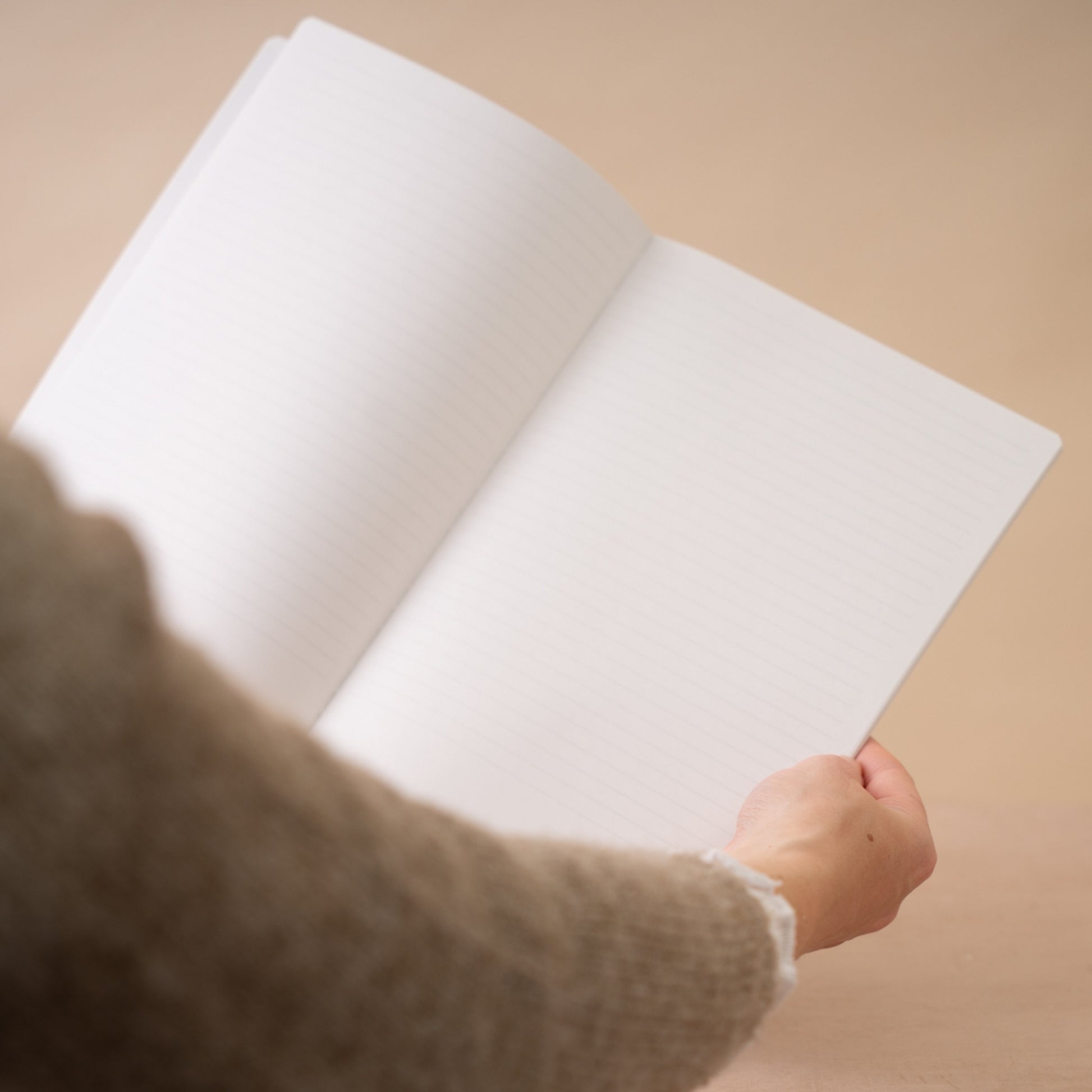 New Vintage Notebook Ruled - Blue