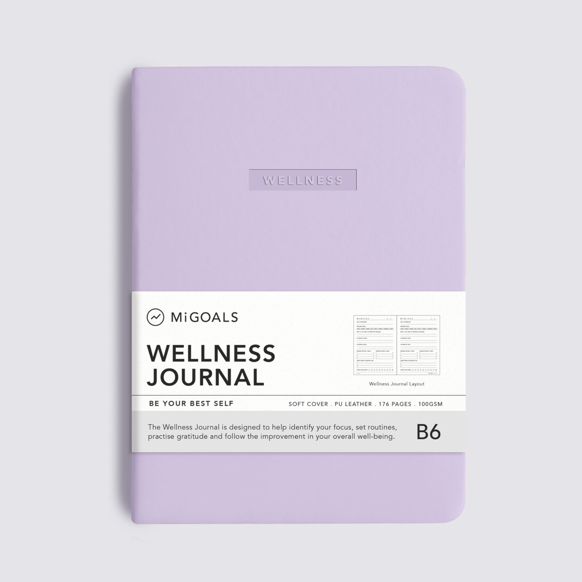 Wellness Journal - Lilac