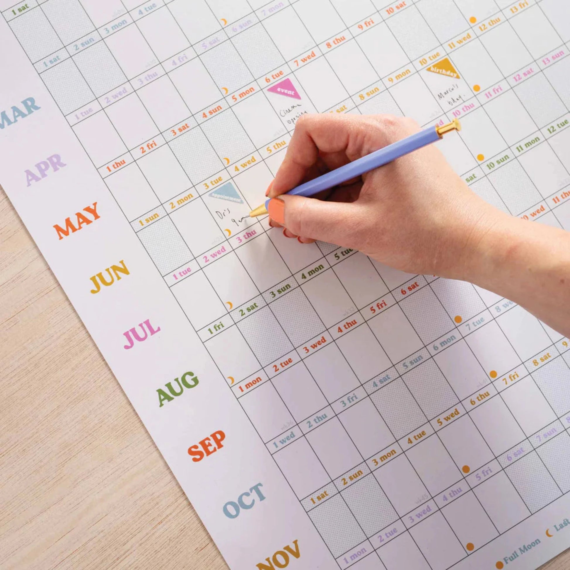 2025 Wall Planner - Landscape - This Is the Year