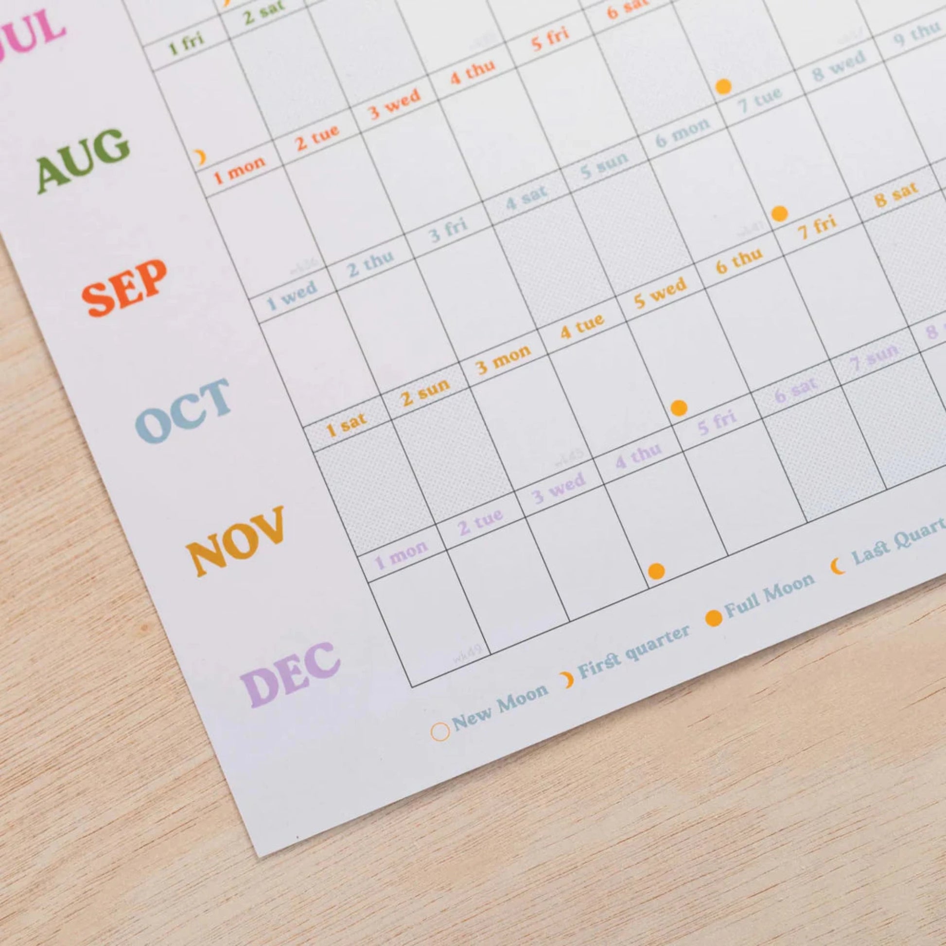 2025 Wall Planner - Landscape - This Is the Year