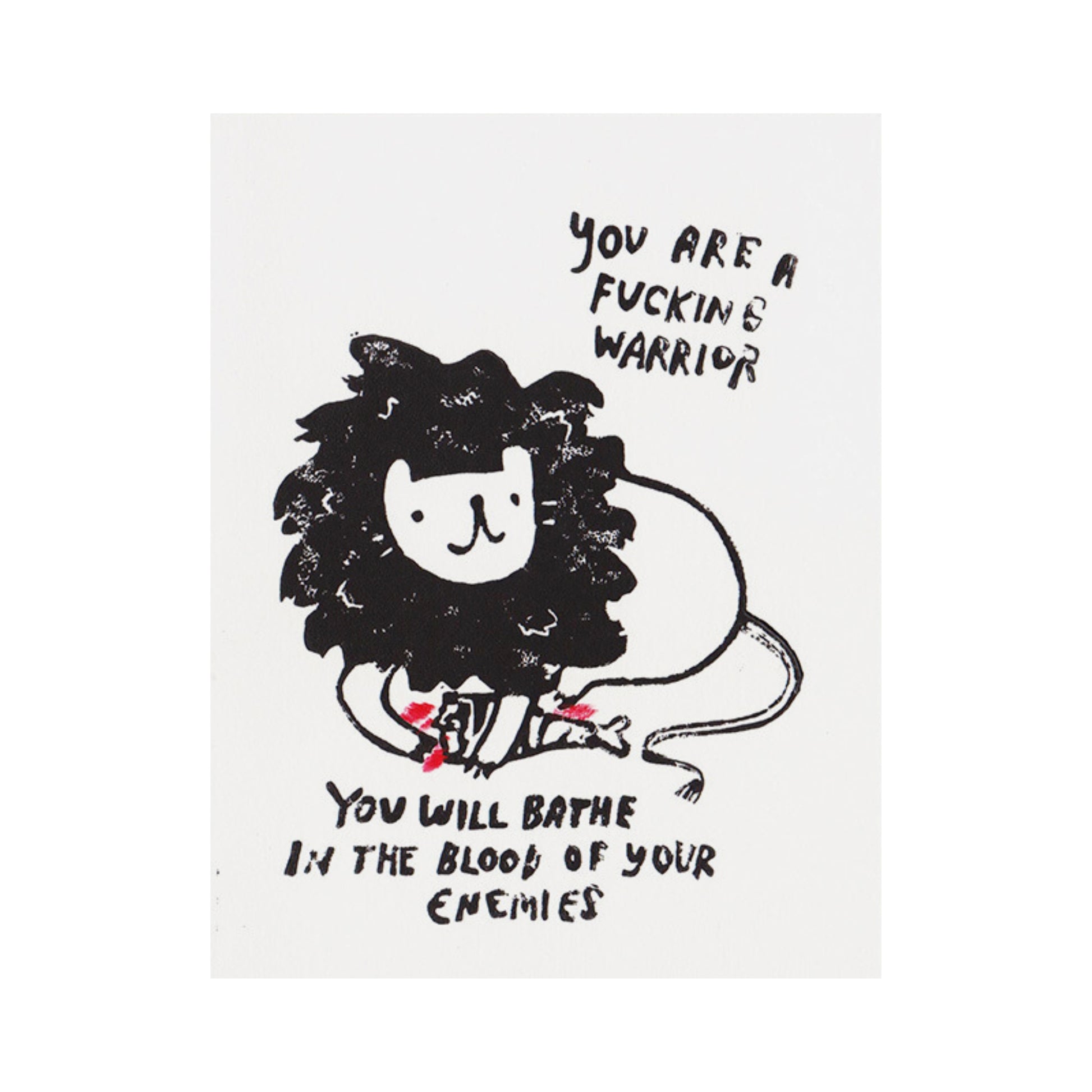 You are a Warrior Card