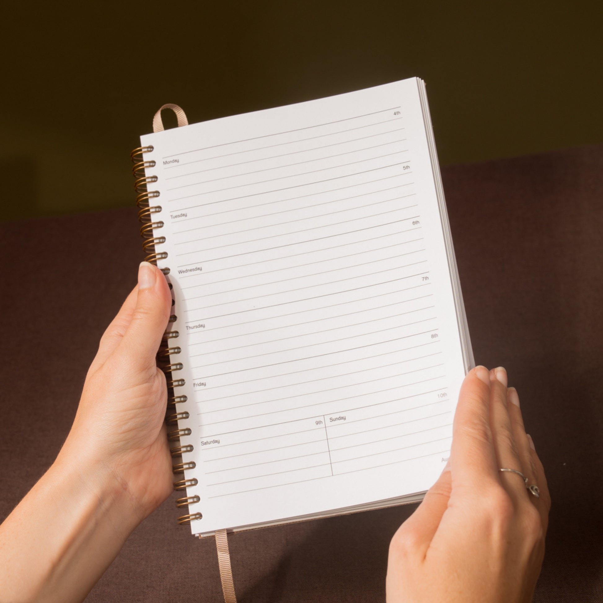 Undated Planner - Wisteria Purple