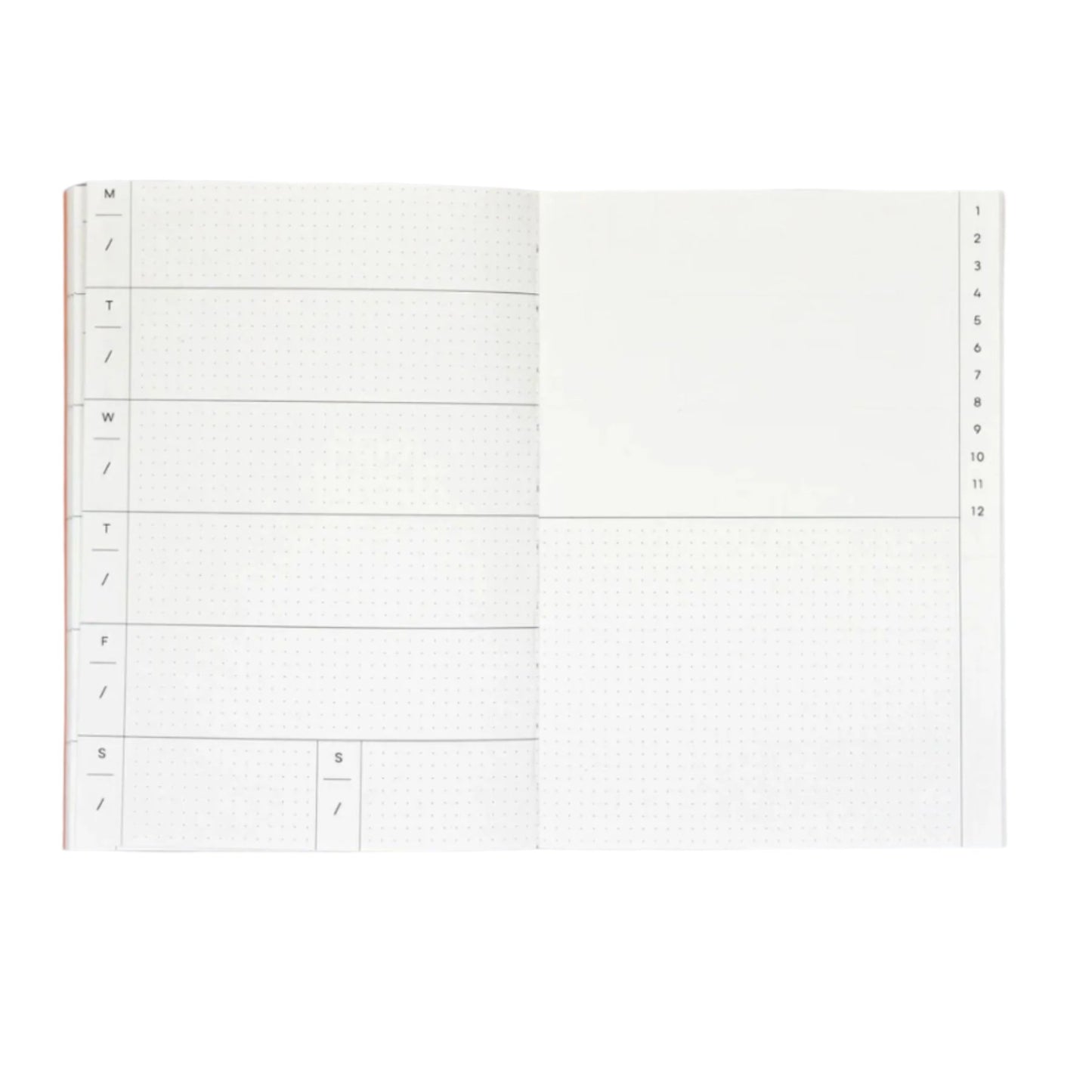 Undated Weekly Planner