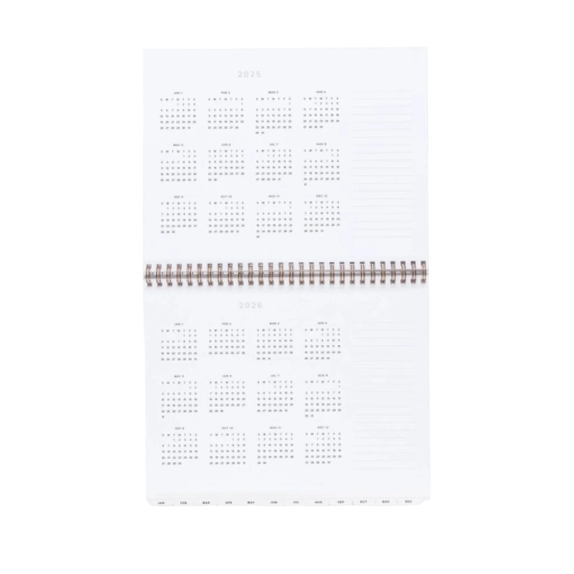 2025 Weekly Task Planner - Fern Green
