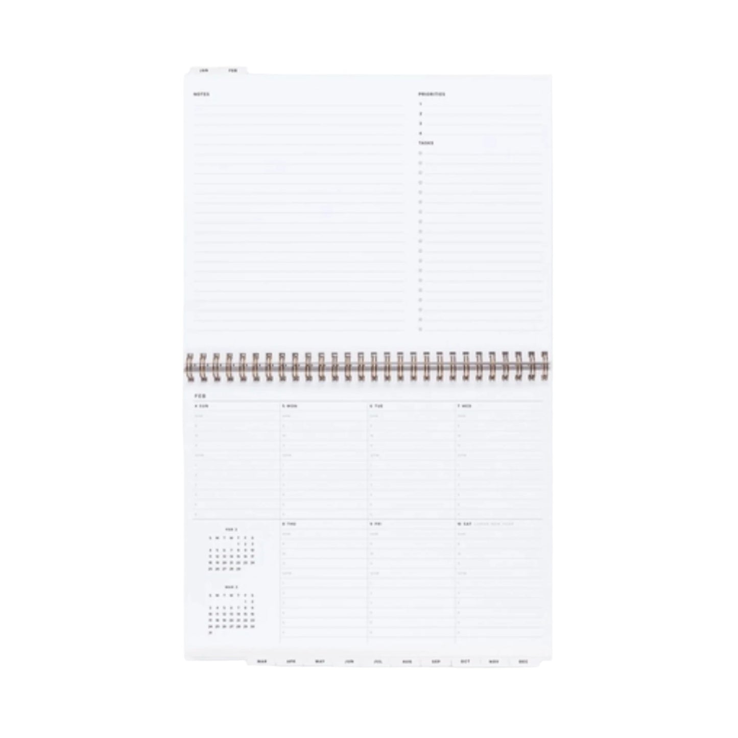 Appointed planner for weekly tasks