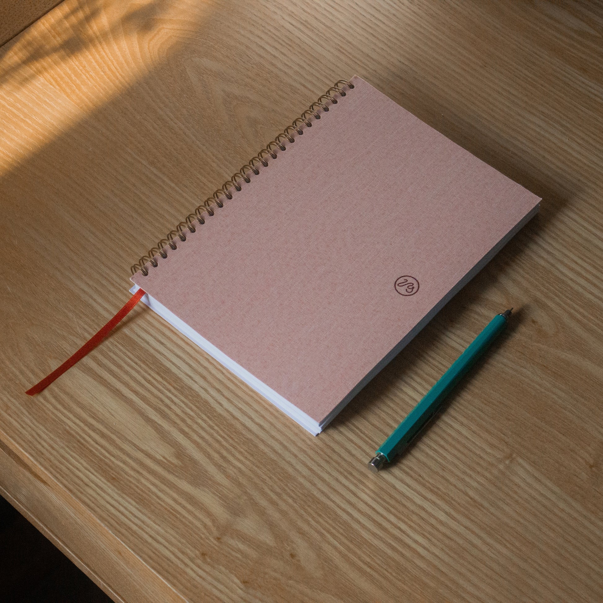 Wiro Bound Notebook - Ocean Coral