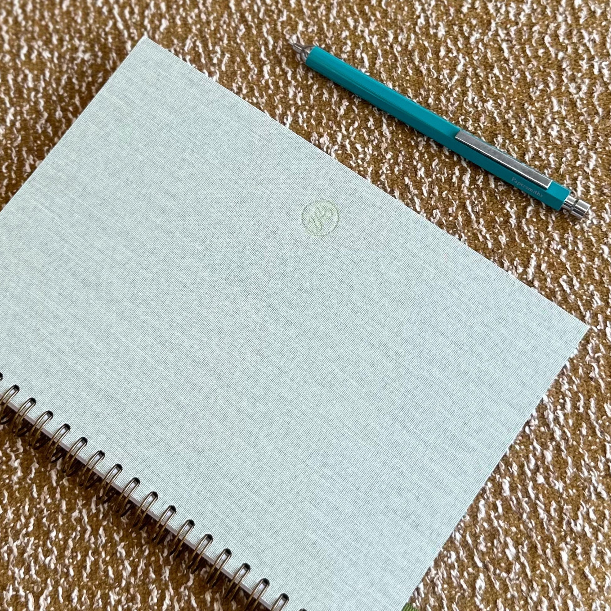Wiro Bound Notebook - Ocean Algae