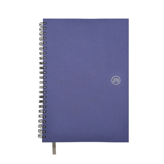 Wiro Bound Notebook - Wisteria Purple