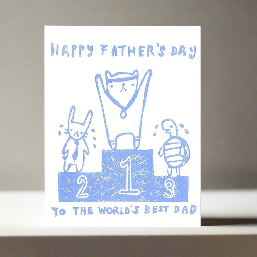 Gold Medal Father's Day Card