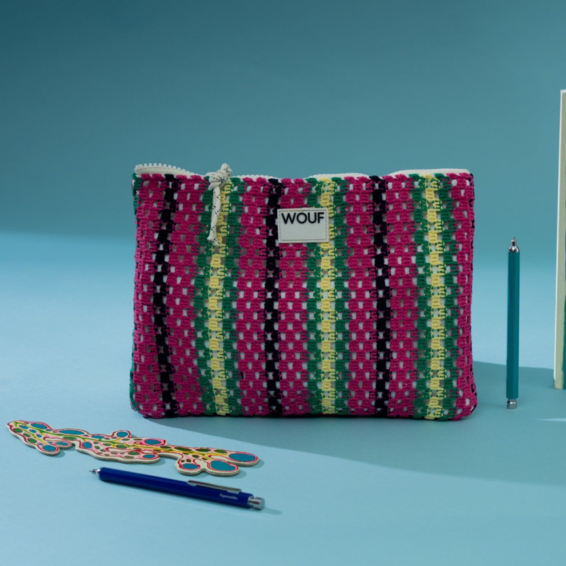Wouf Crochet Pouch - Tramontane