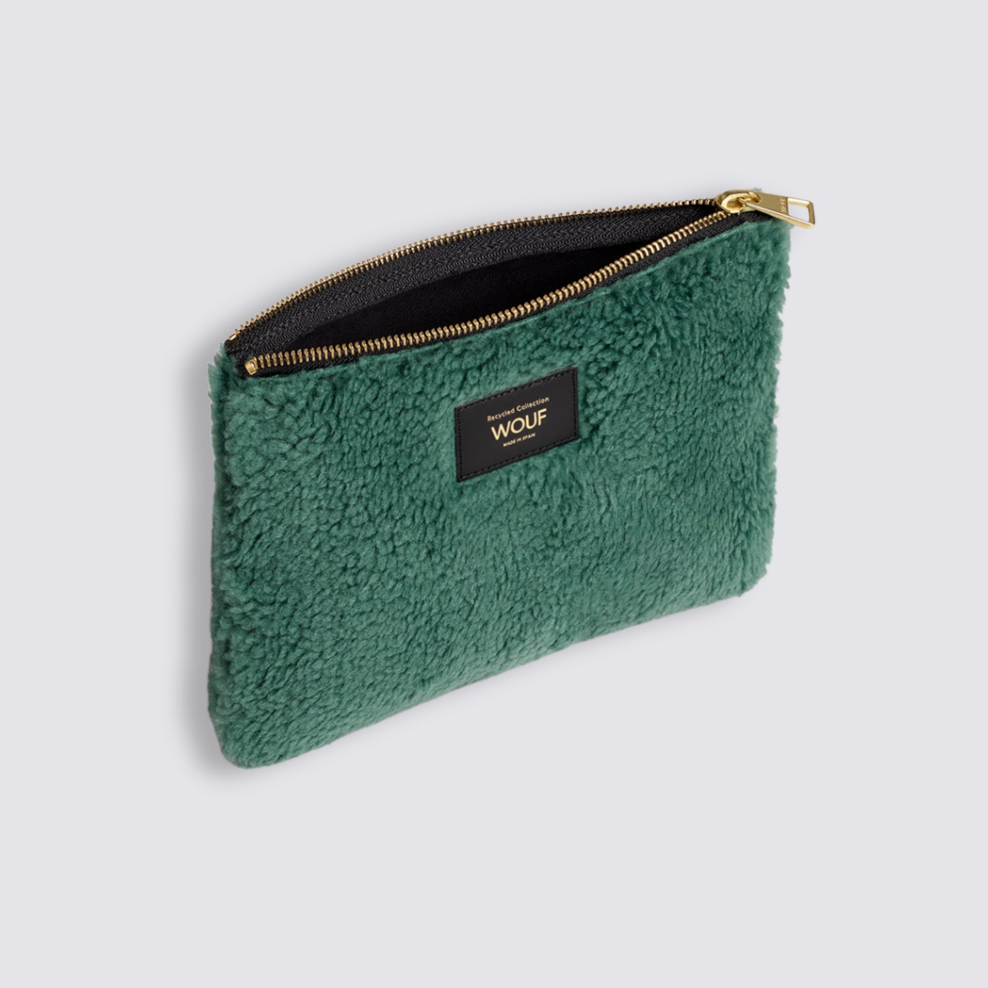 Wouf Large Teddy Pouch - Moss