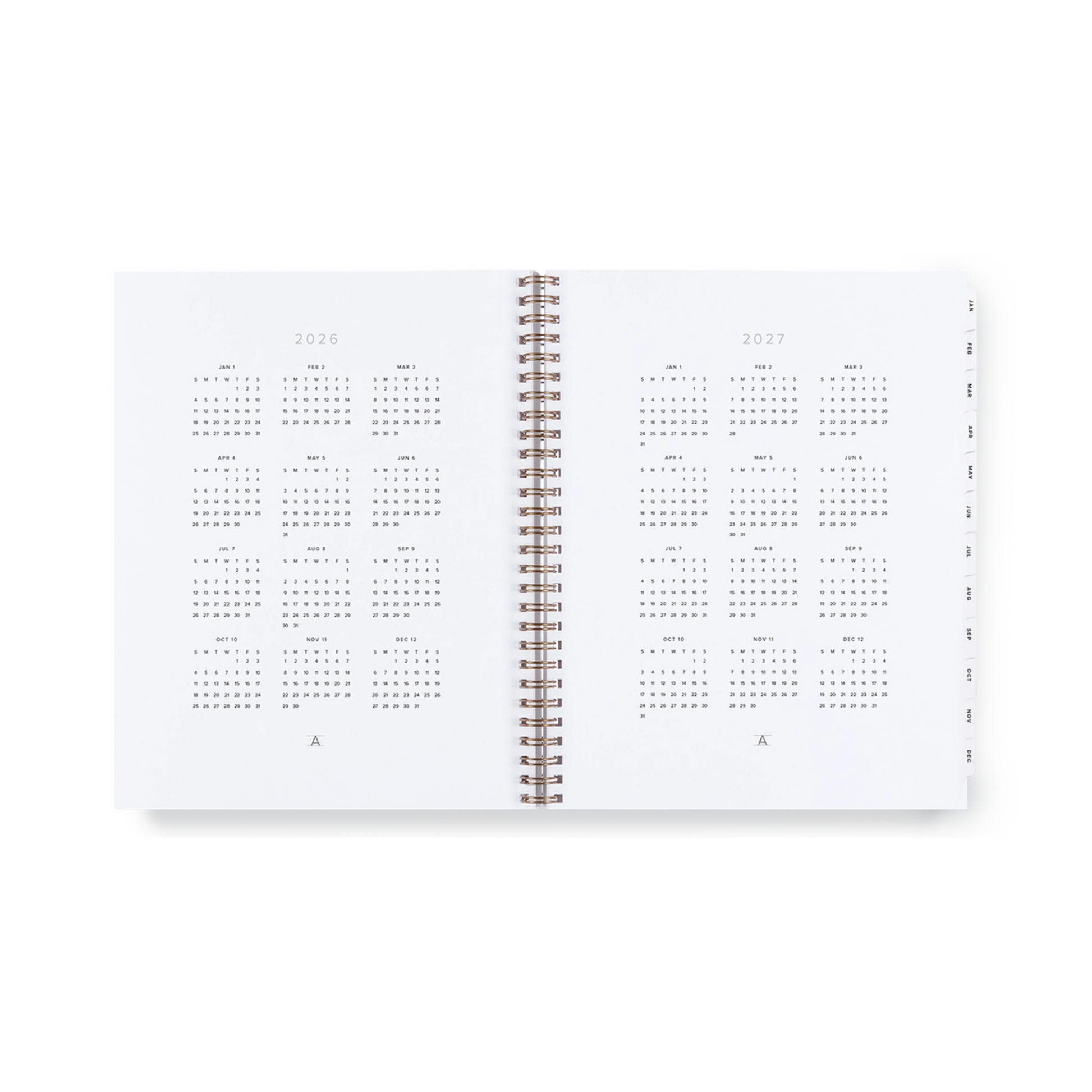 2026 Year Task Planner - Fern Green