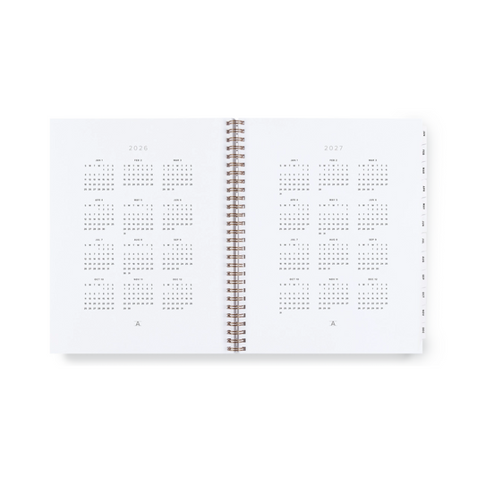 2026 Compact Task Planner - Charcoal Grey