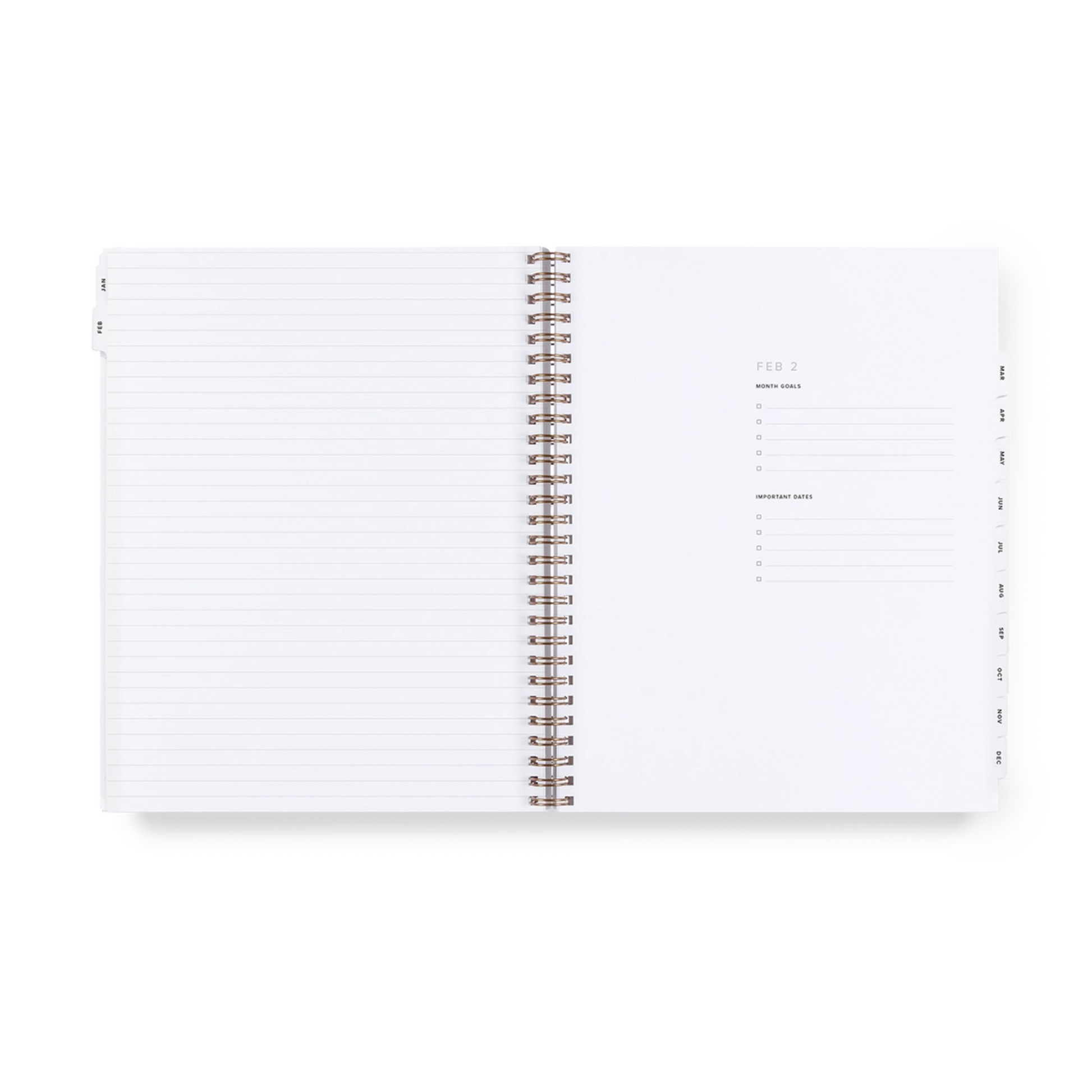 2026 Year Task Planner - Fern Green