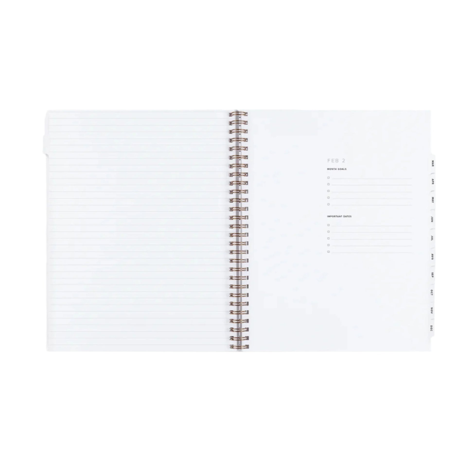 2025 Year Task Planner - Lavender Grey