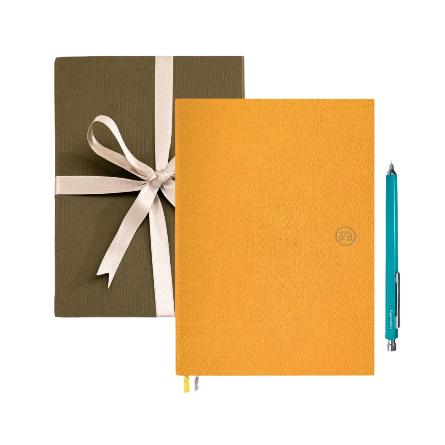 yellow stationery gift set