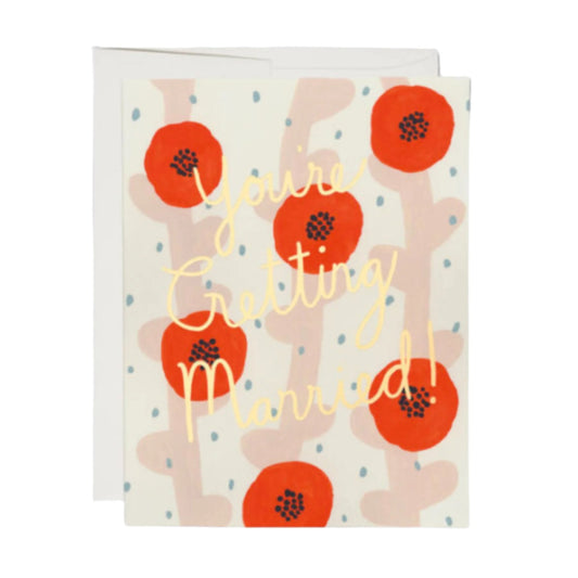 Wedding Poppies Card