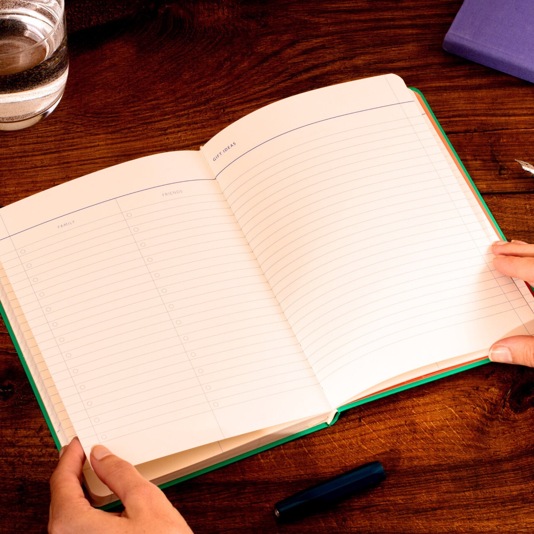 2024-2025 Academic A5 Diary – 12 Months/ Emerald Green
