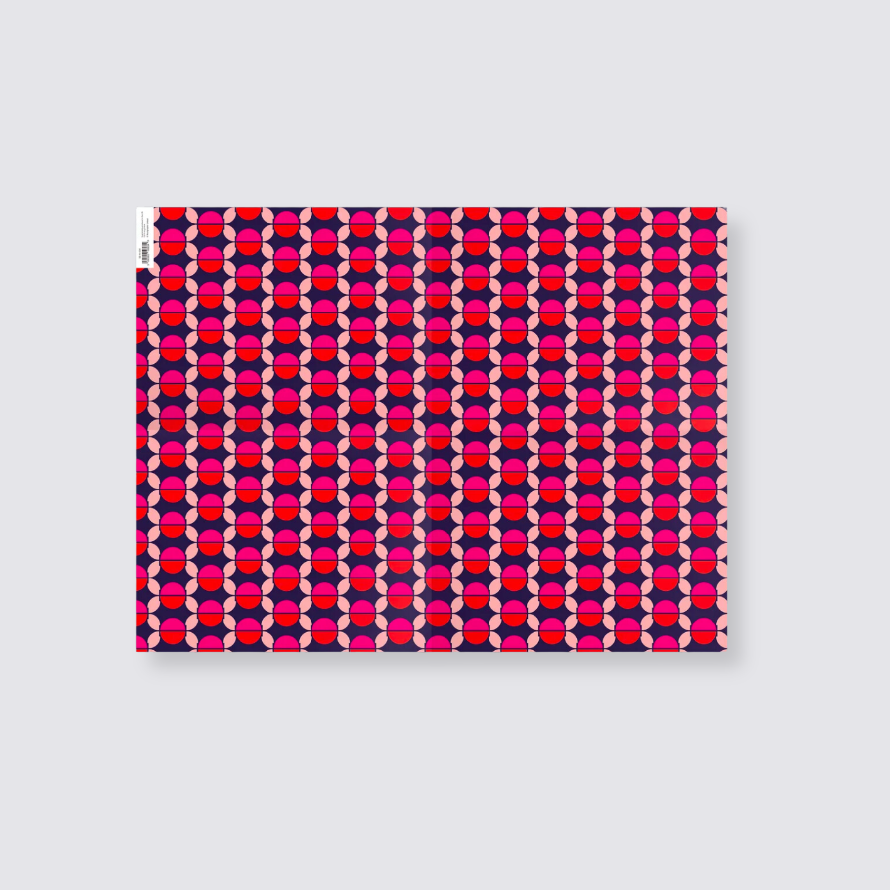Gift Wrap Sheet - Boho Red Print
