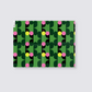 retro green gift wrap