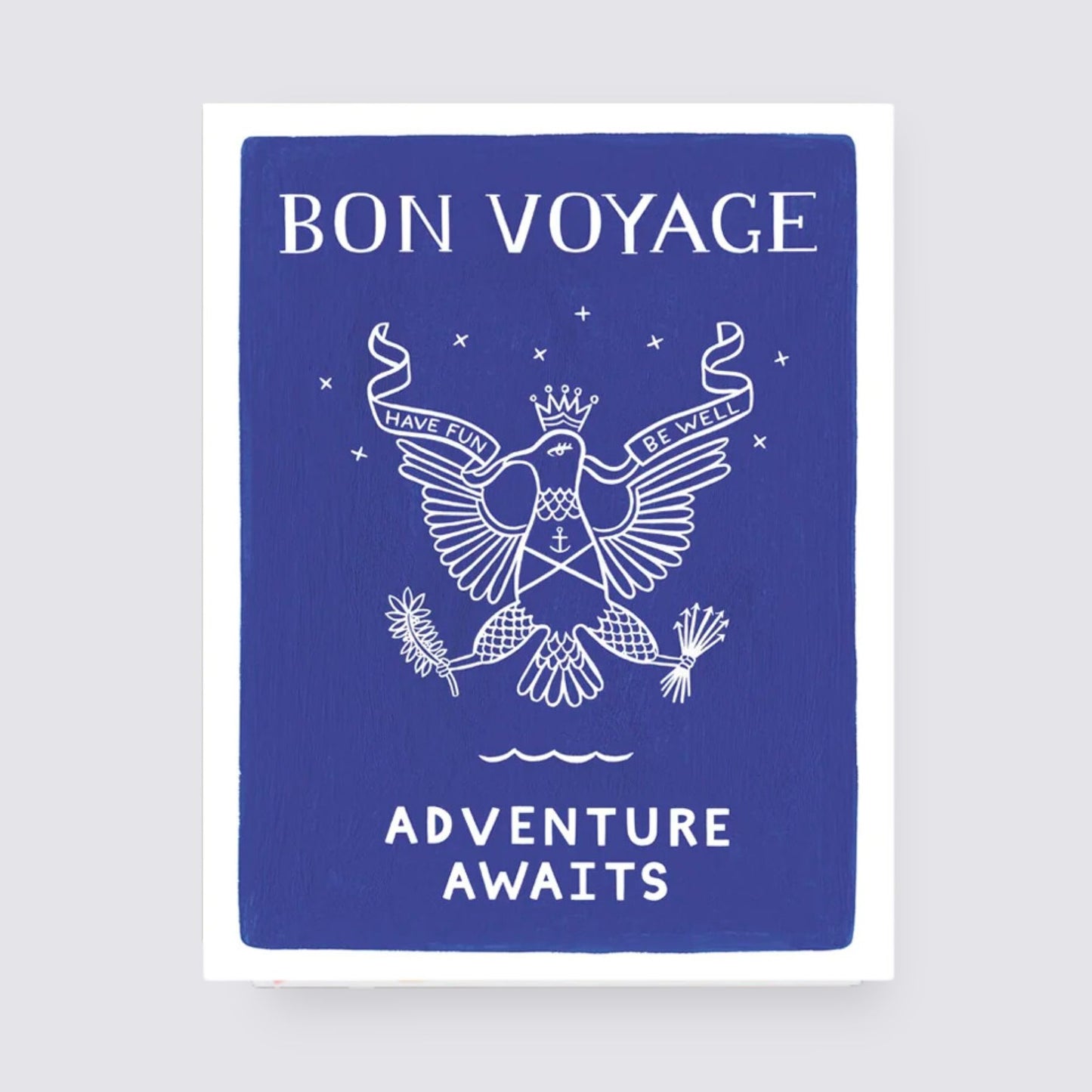 Bon Voyage card