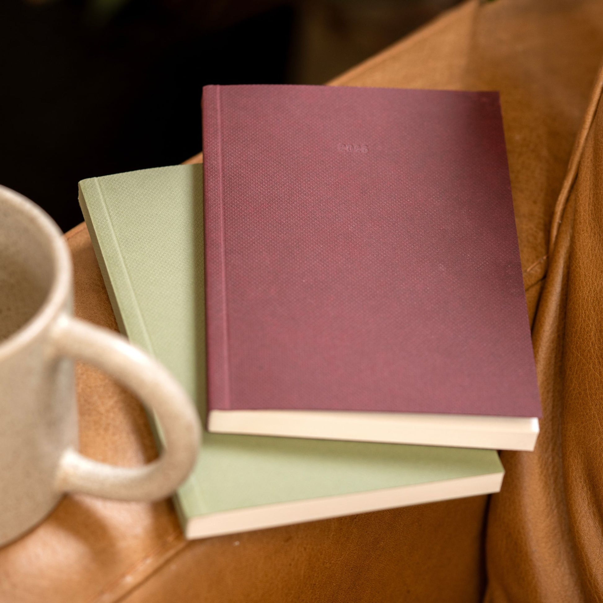 2026 Pocket Diary -  Burgundy Red