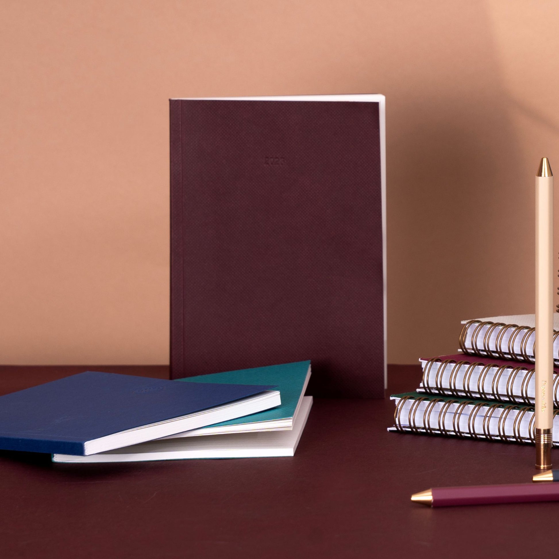 2026 Pocket Diary -  Burgundy Red