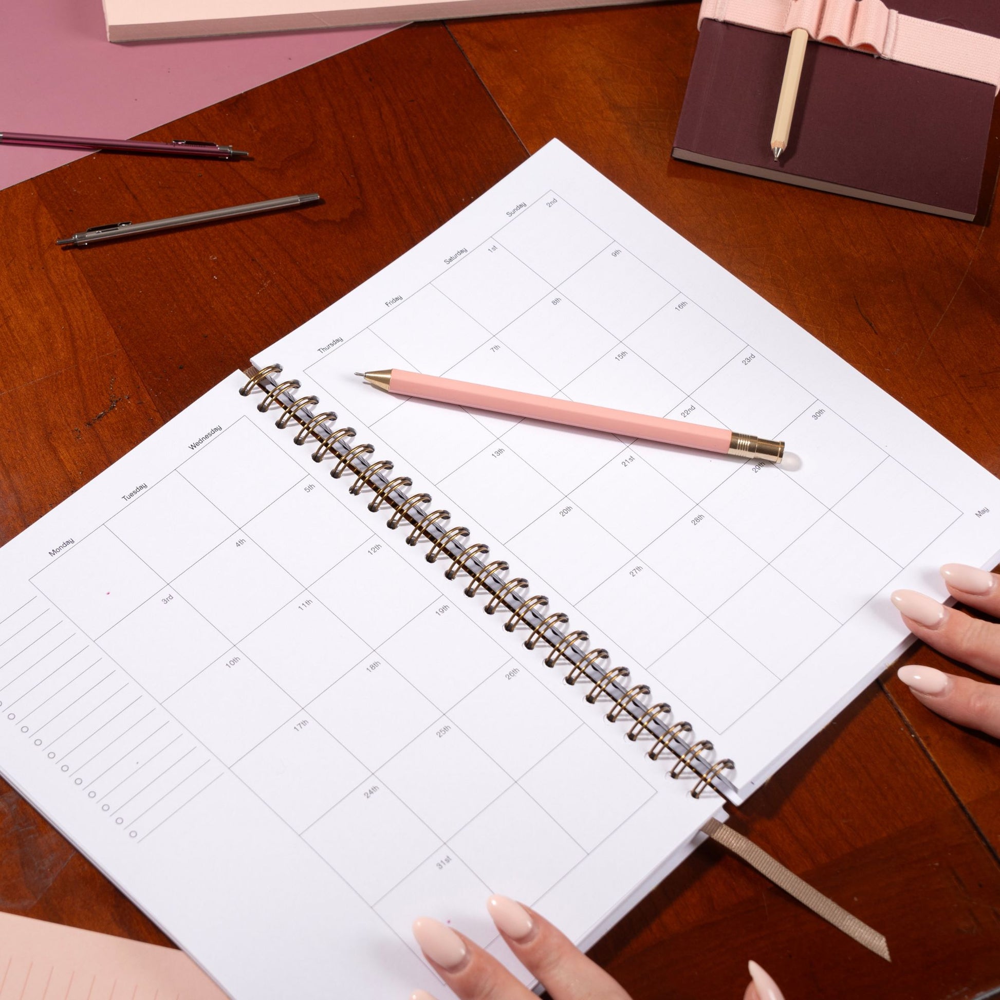 2026-2027 Academic Diary - Ochre Yellow