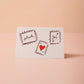 Stuck On You Valentine Card