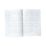 calendar page spread