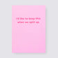 Funny valentine's card