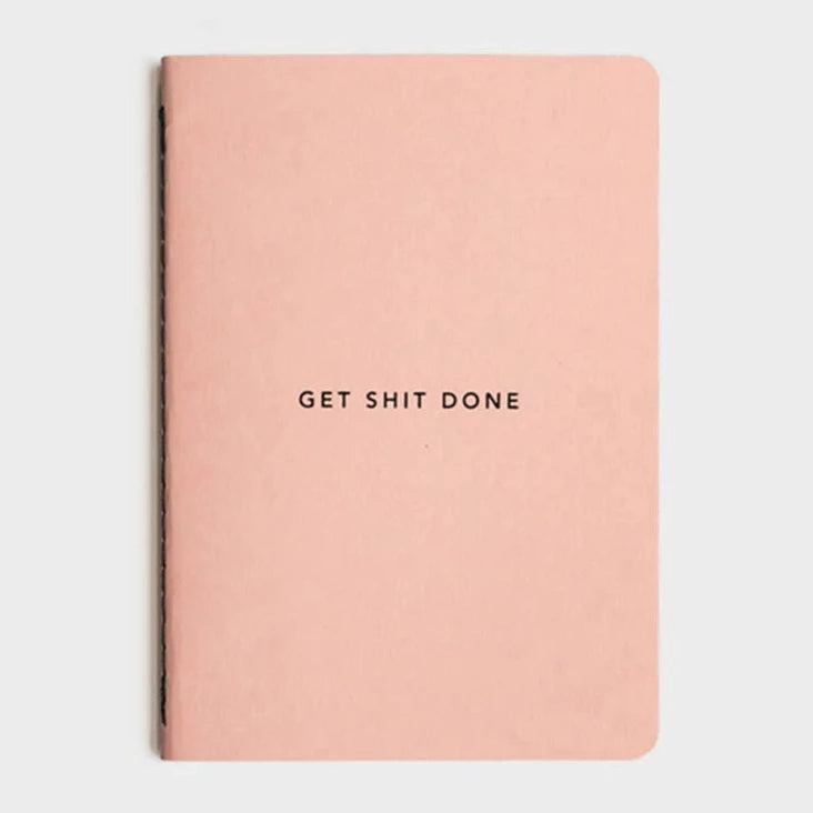 Get Shit Done To-Do List Notebook - A5