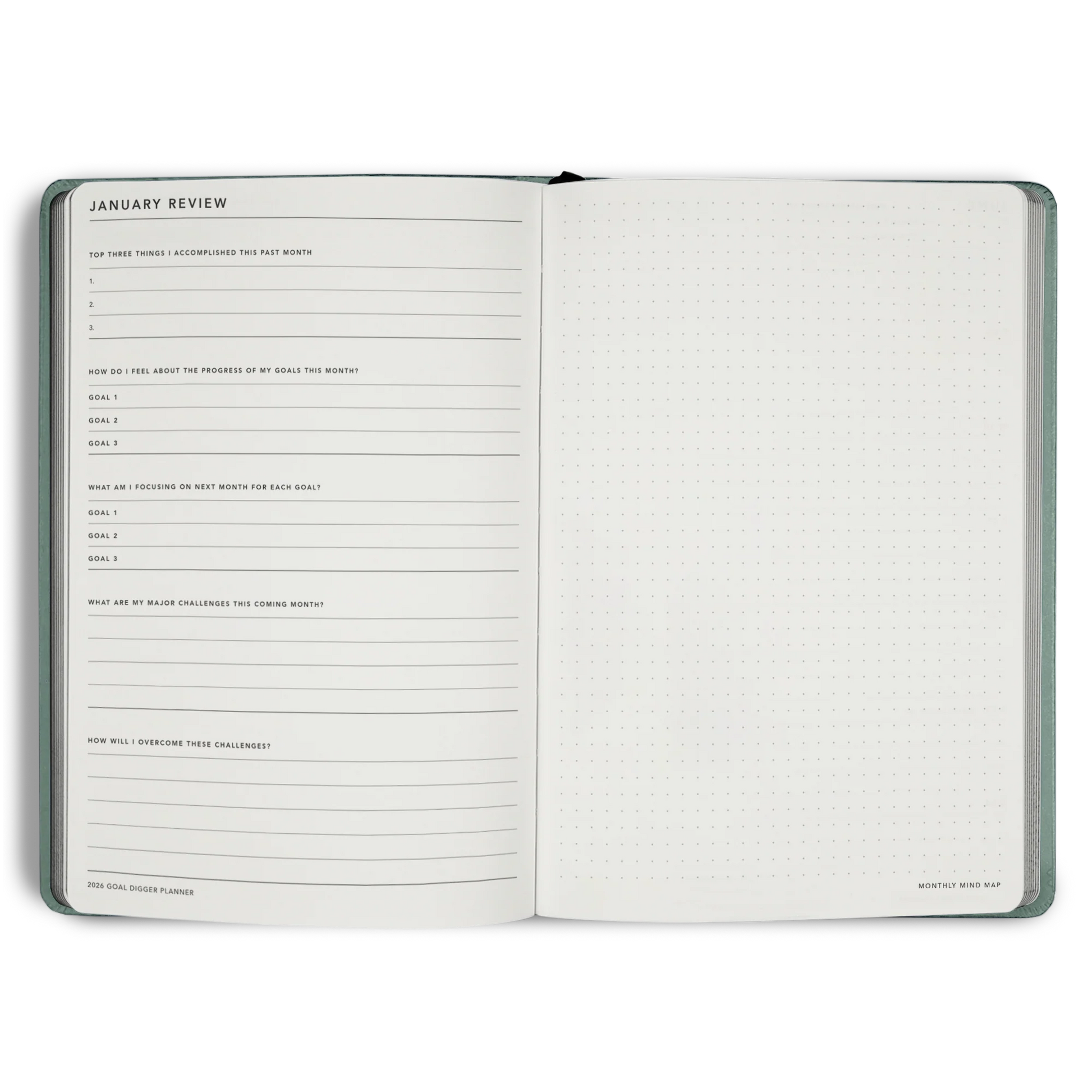 2026 Goal Digger Diary - Classic / Element Blue