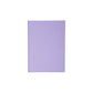 Purple notebook with a logo on a white background