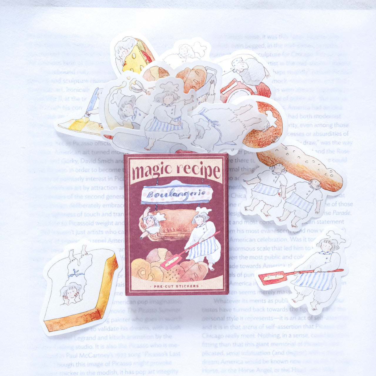 Matchbox Sticker Set - Magic Recipe