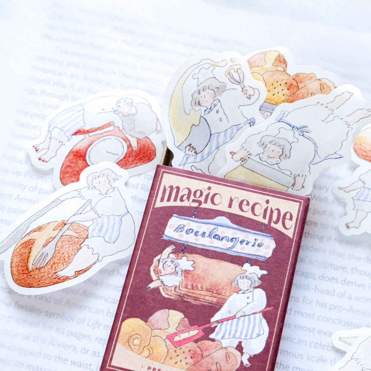 Matchbox Sticker Set - Magic Recipe