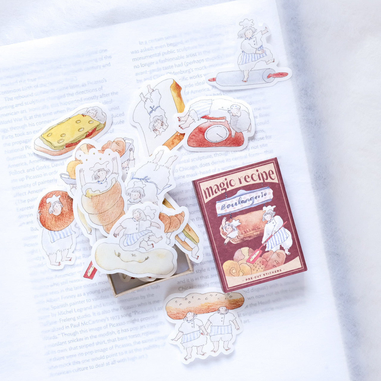 Matchbox Sticker Set - Magic Recipe