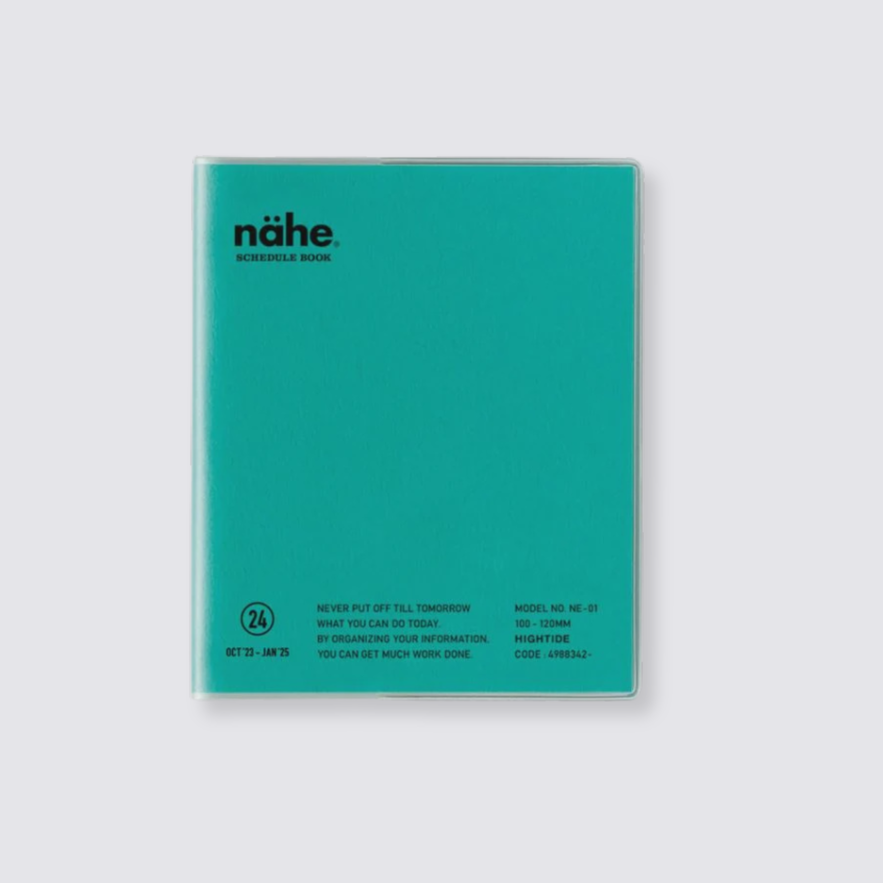 2024 Nahe Pocket Monthly Diary - Mint