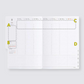nahe weekly 2024 diary grey inside